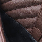 Saint Laurent 2-Way Bag Carre Leather Bordeaux Gold YSL Cassandra Handbag — view 8