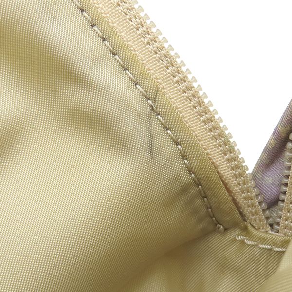 Gucci Backpack North Face Collaboration Nylon Leather Beige Multicolor Silver — view 8