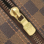 Louis Vuitton Shoulder Bag Olaf PM Damier Canvas Ebene Gold Brown — view 5