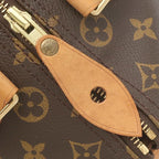 Louis Vuitton Handbag Speedy 30 Monogram Canvas Gold Brown — view 5