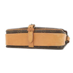 Louis Vuitton Shoulder Bag Cartouchiere GM Monogram Canvas Gold Brown — view 3