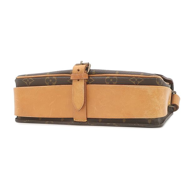 Louis Vuitton Shoulder Bag Cartouchiere GM Monogram Canvas Gold Brown — view 3
