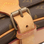 Louis Vuitton Shoulder Bag Cartouchiere GM Monogram Canvas Gold Brown — view 5