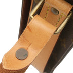 Louis Vuitton Shoulder Bag Cartouchiere GM Monogram Canvas Gold Brown — view 8