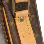 Louis Vuitton Shoulder Bag Cartouchiere GM Monogram Canvas Gold Brown — view 7