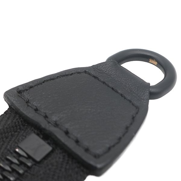 Louis Vuitton Shoulder Bag Gaston Wearable Wallet Leather Monogram Shadow Matte — view 7