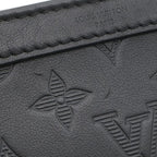 Louis Vuitton Shoulder Bag Gaston Wearable Wallet Leather Monogram Shadow Matte — view 6
