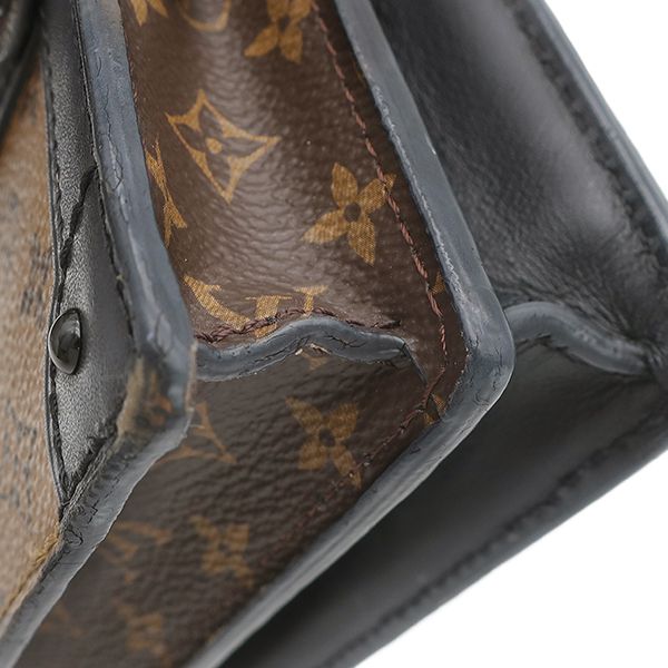 Louis Vuitton 2-Way Trunk Clutch Monogram Canvas Reverse Gold — view 6
