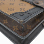 Louis Vuitton 2-Way Trunk Clutch Monogram Canvas Reverse Gold — view 4