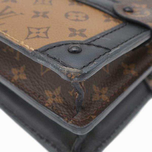 Louis Vuitton 2-Way Trunk Clutch Monogram Canvas Reverse Gold — view 4