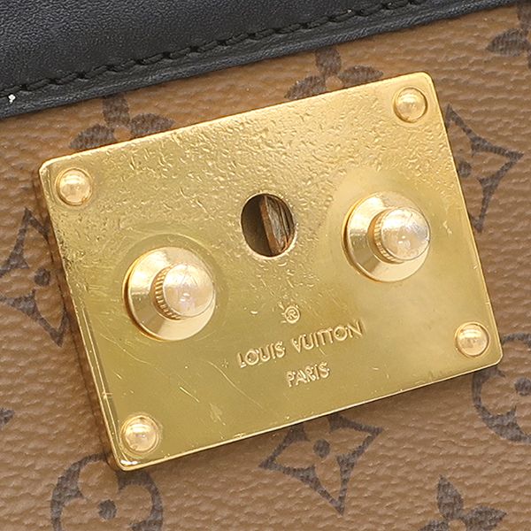 Louis Vuitton 2-Way Trunk Clutch Monogram Canvas Reverse Gold — view 8