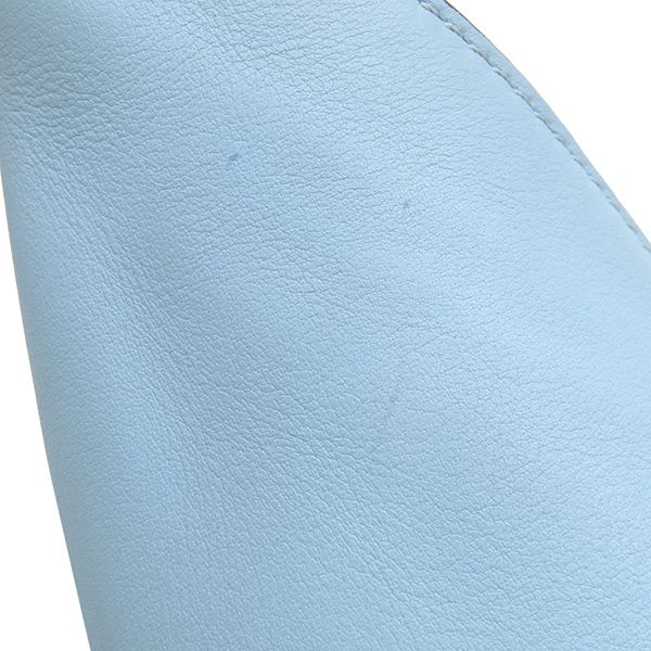 Loewe Belt Bag Anton Sling Leather Blue Silver — view 6