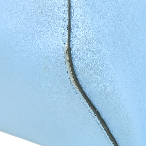 Loewe Belt Bag Anton Sling Leather Blue Silver — view 4