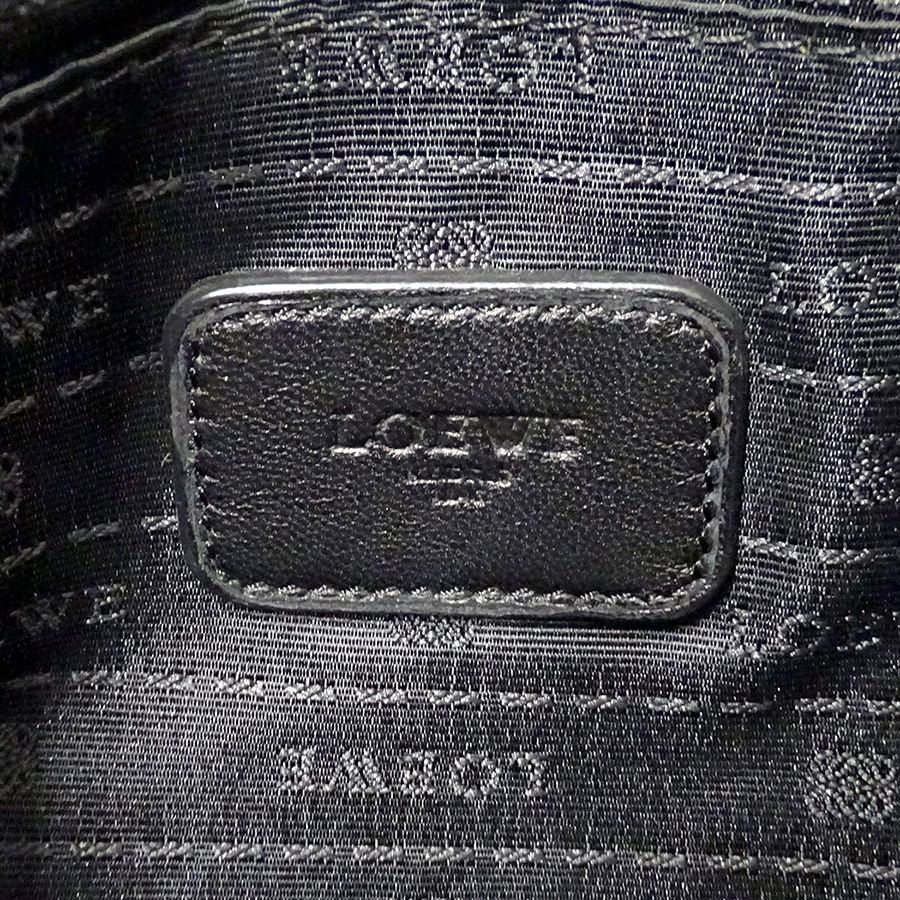 Loewe Shoulder Bag Leather Bronze Metallic Gray — view 6