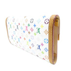 Louis Vuitton Porte Tresor International Multicolor Blanc Trifold Wallet — view 2