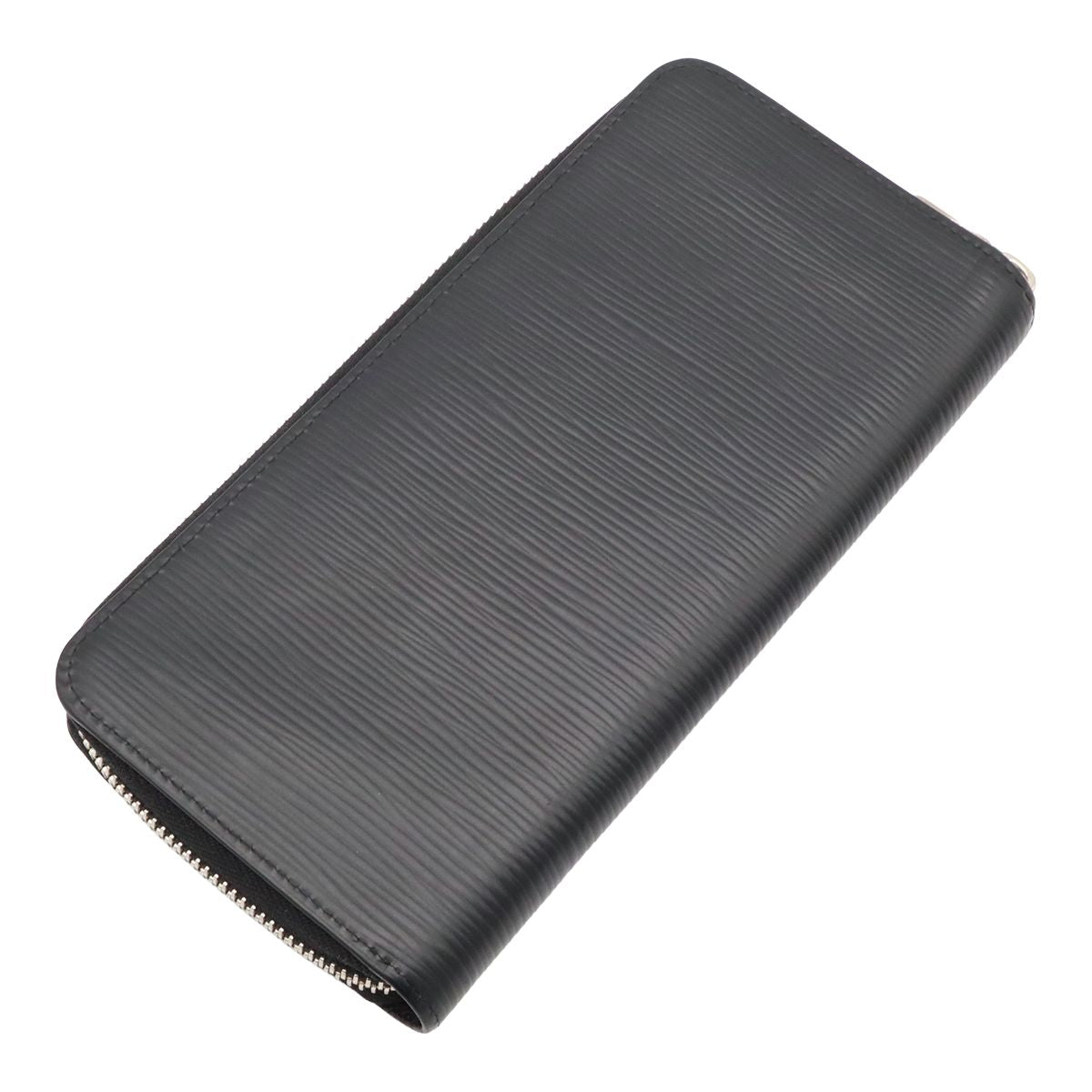 Louis Vuitton Epi Zippy Wallet Vertical Zip Around Leather Noir Black — view 2