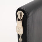 Louis Vuitton Epi Zippy Wallet Vertical Zip Around Leather Noir Black — view 4