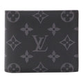 Louis Vuitton Monogram Eclipse Portefeuille Marco NM Wallet Bifold