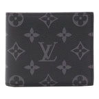 Louis Vuitton Monogram Eclipse Portefeuille Marco NM Wallet Bifold