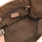 Loewe Karie PM Handbag Nappa Leather Pink Silver — view 5