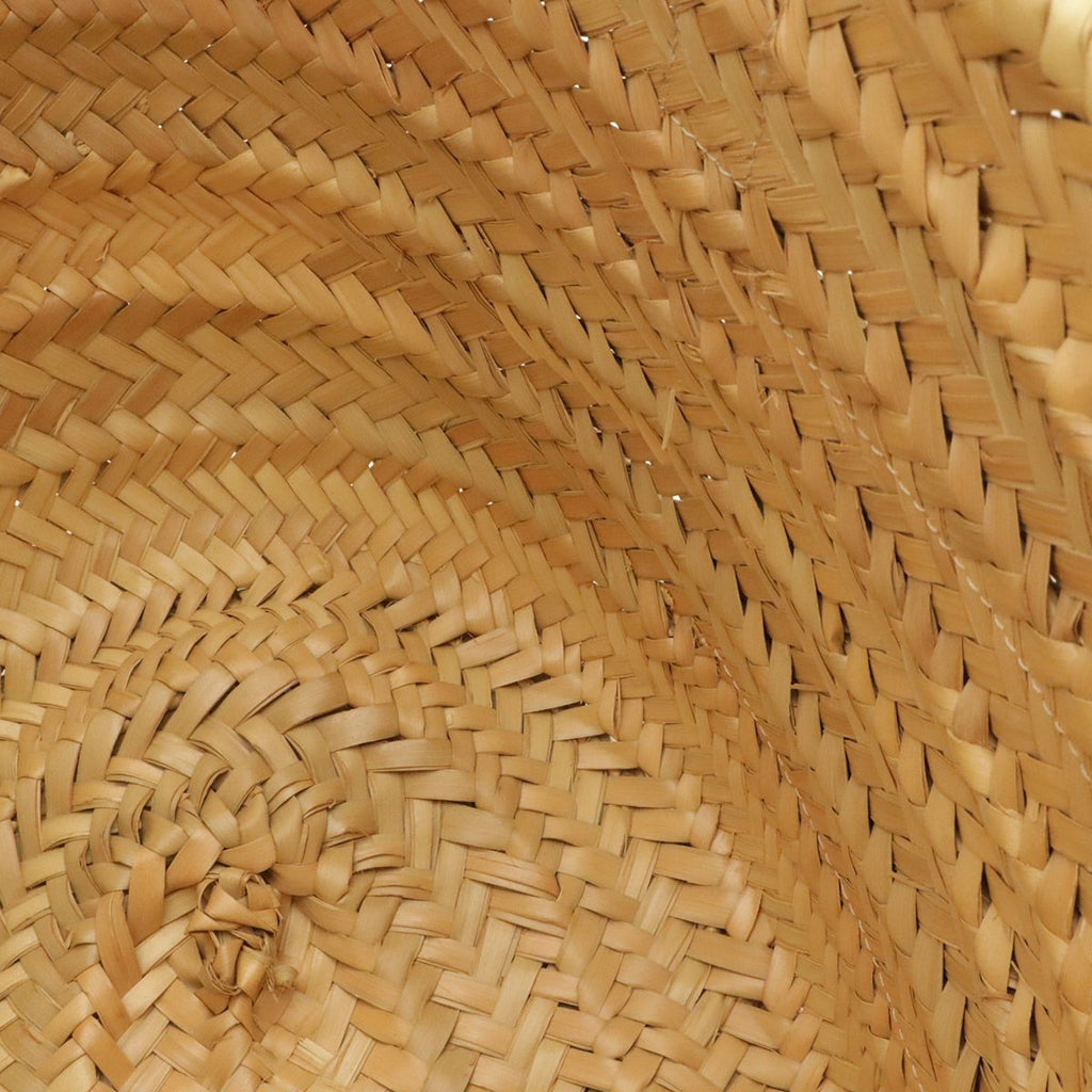 Loewe Basket Bag Large Handbag Palm Leaf Leather Natural Tan Brown — view 8
