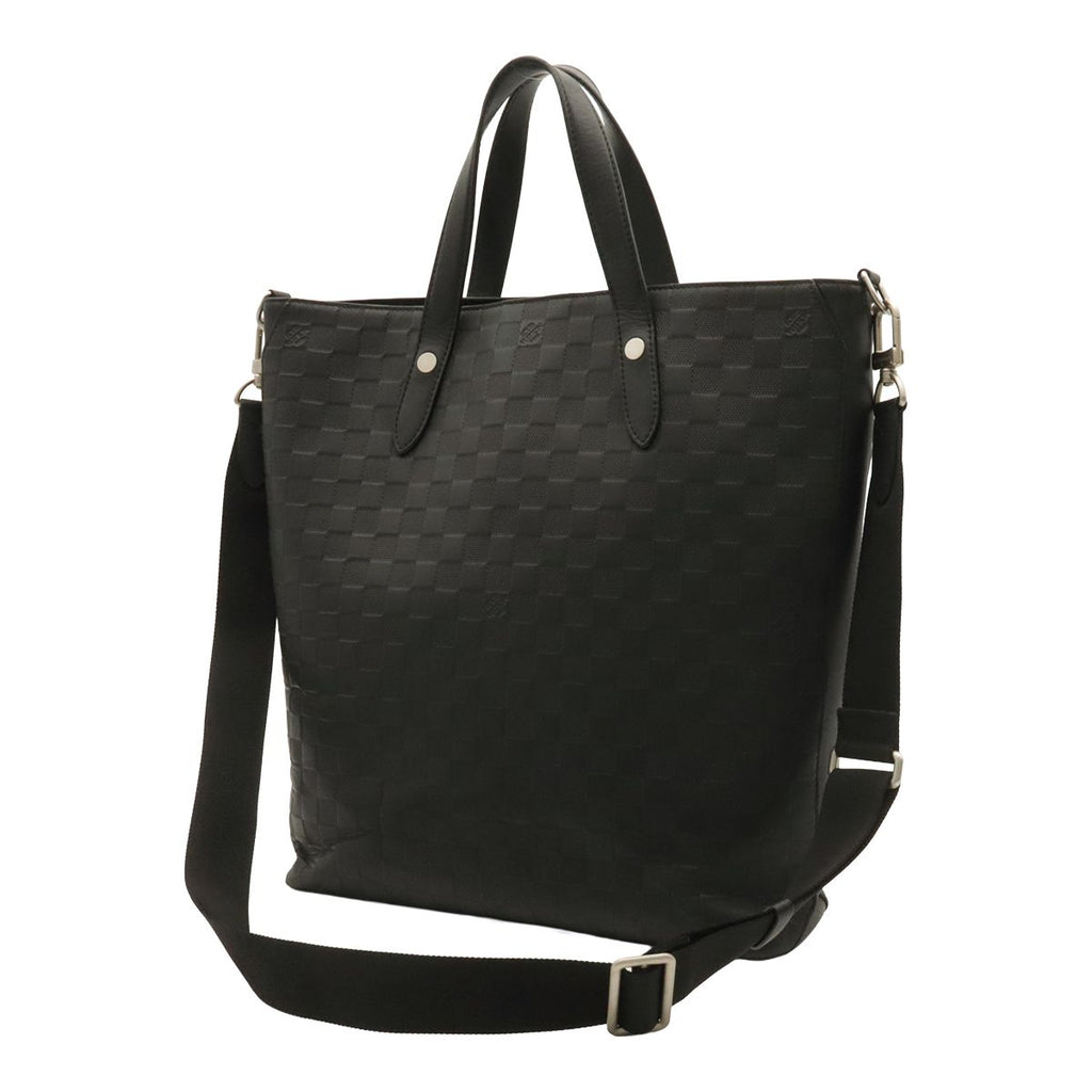 Louis Vuitton Damier Infini Apollo Tote Large 2-Way Shoulder Bag Onyx Black — view 2