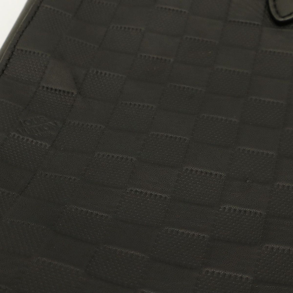 Louis Vuitton Damier Infini Apollo Tote Large 2-Way Shoulder Bag Onyx Black — view 4