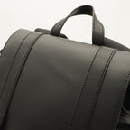Gucci Soft GG Supreme Sherry Line Backpack Leather Black Gray — view 4