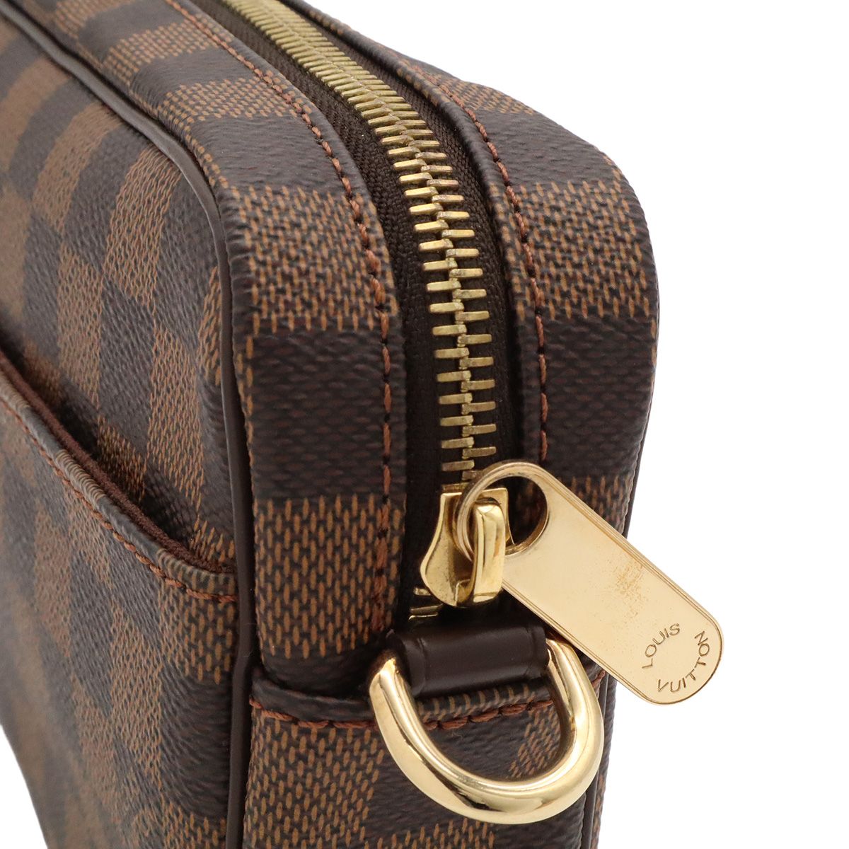 Louis Vuitton Damier Pochette Billet Macao Clutch Handbag Business — view 5