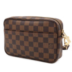 Louis Vuitton Damier Pochette Billet Macao Clutch Handbag Business — view 2