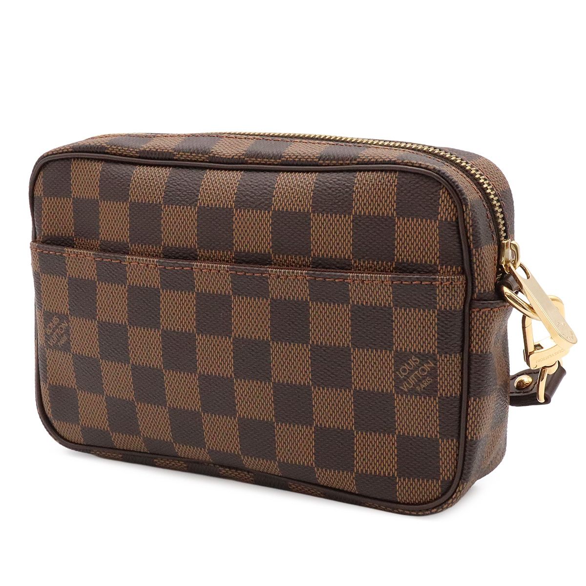Louis Vuitton Damier Pochette Billet Macao Clutch Handbag Business — view 2