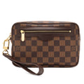 Louis Vuitton Damier Pochette Billet Macao Clutch Handbag Business