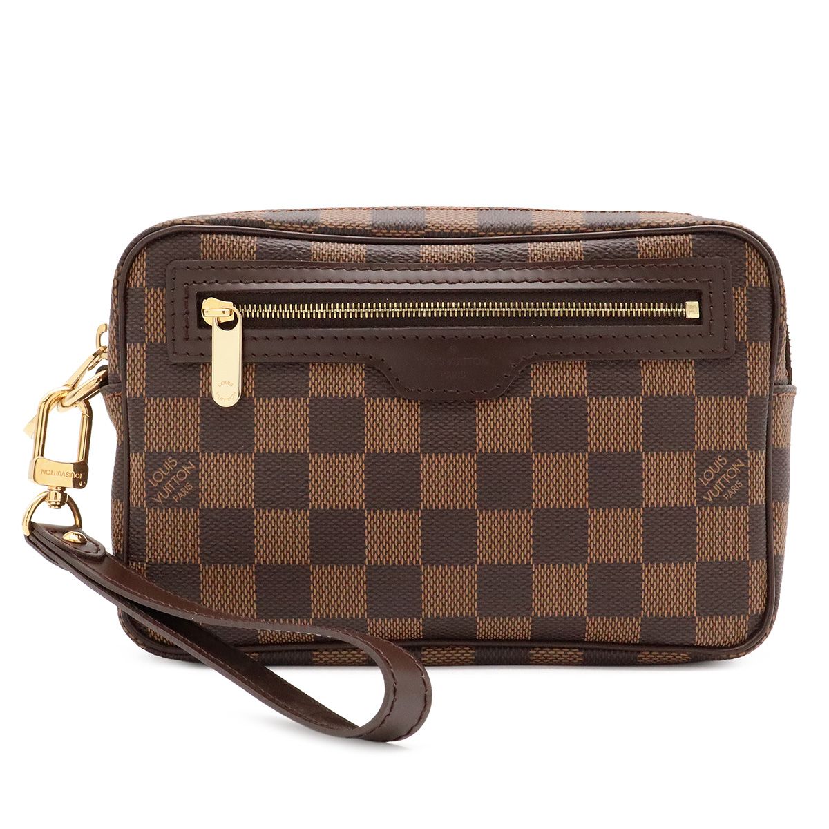 Louis Vuitton Damier Pochette Billet Macao Clutch Handbag Business