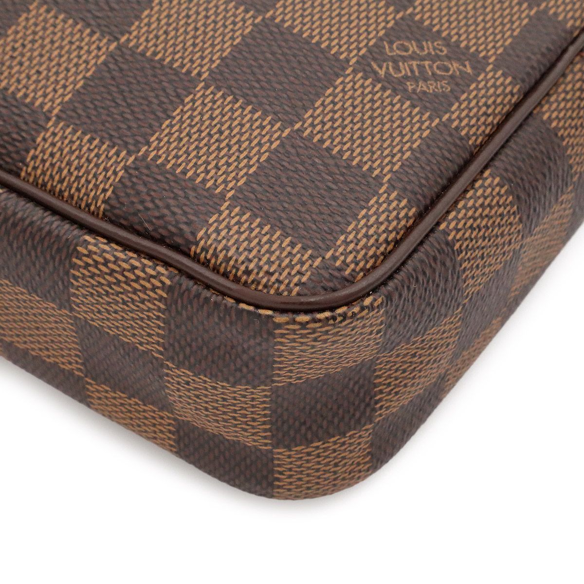 Louis Vuitton Damier Pochette Billet Macao Clutch Handbag Business — view 3