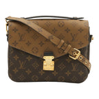 Louis Vuitton Monogram Reverse Pochette Metis MM 2-Way Shoulder Bag