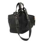 Loewe Hammock Small 2-Way Shoulder Bag Crossbody Leather Sand Beige Gold — view 2