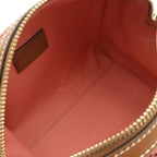 Gucci GG Canvas Sherry Line Mini Boston Bag 2-Way Crossbody Leather Pink Silver — view 7