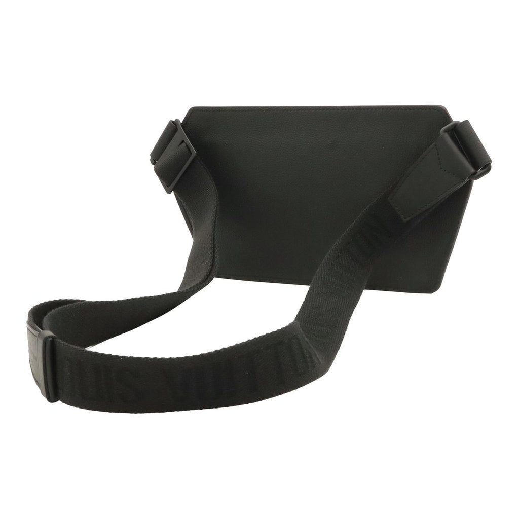 Louis Vuitton LV Aerogram Take Off Sling Bum Bag Noir Black — view 2