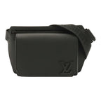 Louis Vuitton LV Aerogram Take Off Sling Bum Bag Noir Black