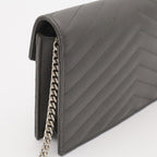Saint Laurent Paris YSL Cassandra Envelope Chain Wallet Shoulder Bag 2-Way — view 4