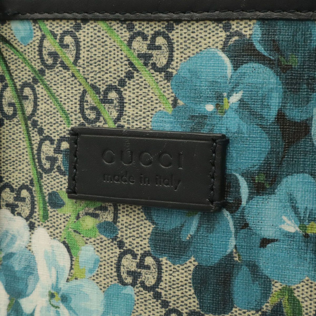Gucci GG Blooms Tote 2-Way Shoulder Bag Crossbody Leather Flower Floral Pattern — view 4