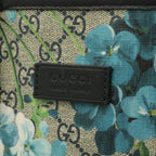 Gucci GG Blooms Tote 2-Way Shoulder Bag Crossbody Leather Flower Floral Pattern — view 4