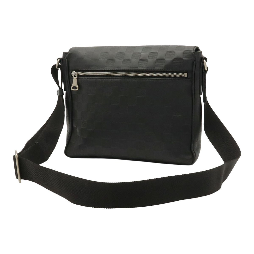 Louis Vuitton Damier Infini District PM Shoulder Bag Crossbody Onyx Black — view 2