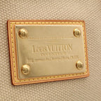 Louis Vuitton Antigua Cabas MM Tote Shoulder Bag Beige Red — view 7