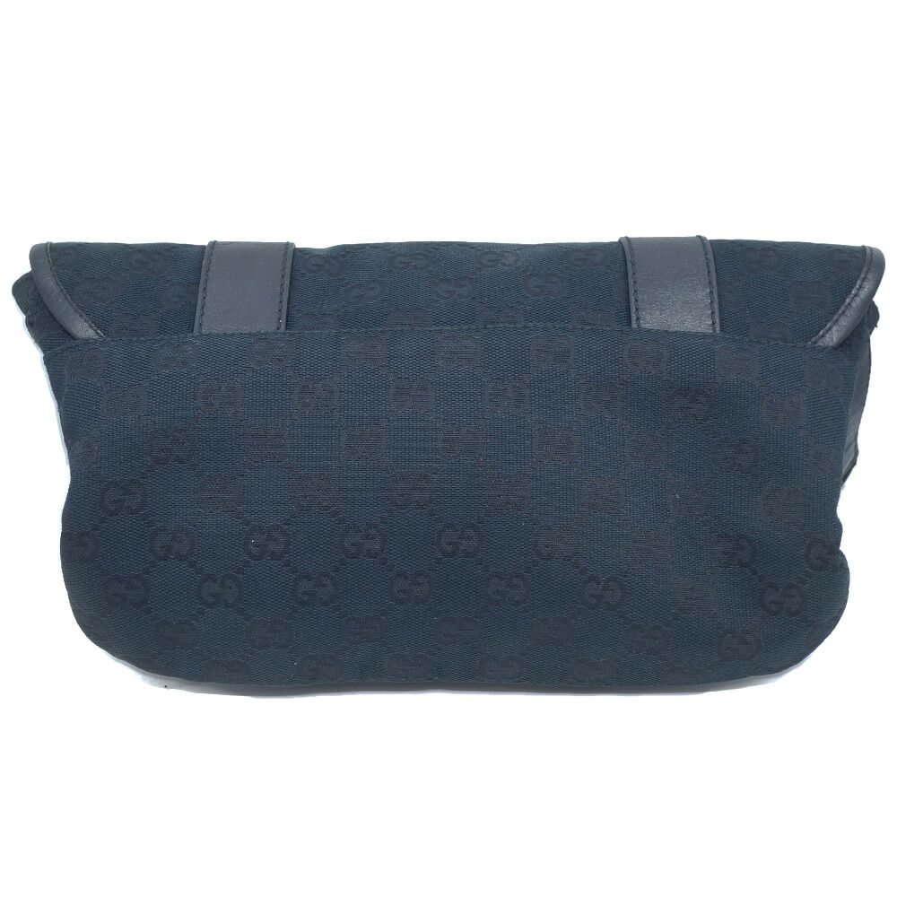 Gucci Belt Bag GG Canvas Black Silver — view 2