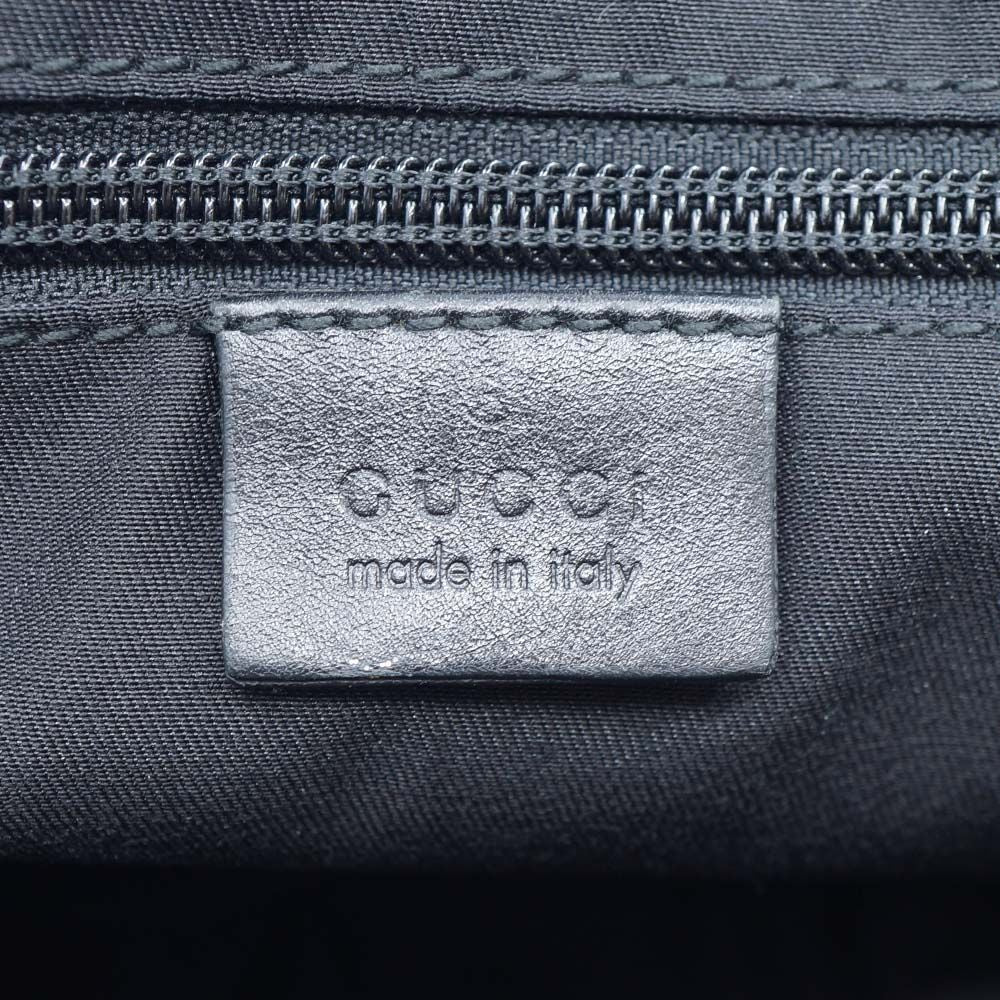 Gucci Belt Bag GG Canvas Black Silver — view 5