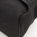 Saint Laurent Paris YSL City Backpack Nylon Canvas Black — view 3