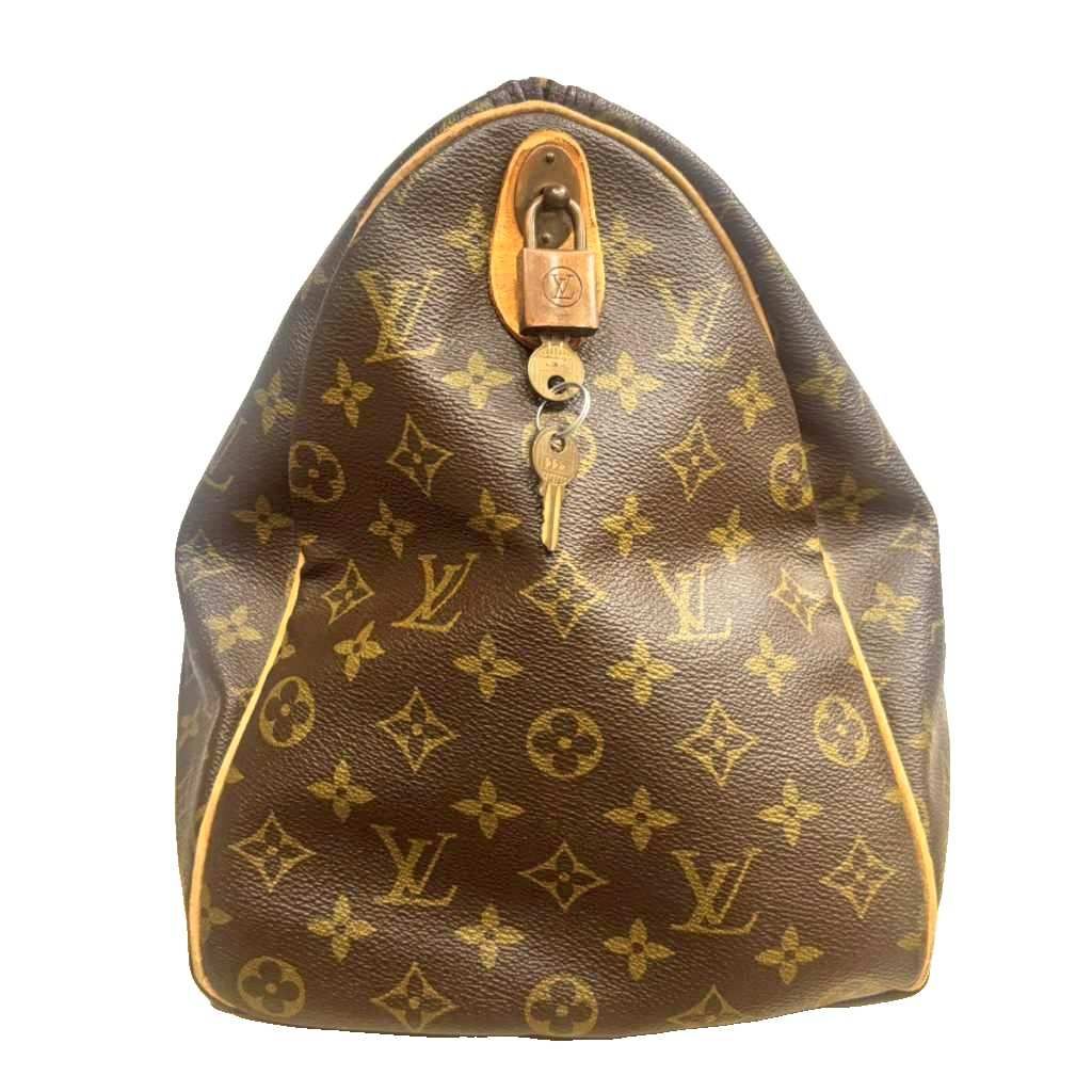 Louis Vuitton Keepall 45 Monogram Boston Bag Brown MS — view 3