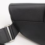 Dior Saddle Bag Leather Canvas Black — view 4
