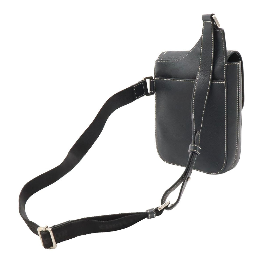 Dior Saddle Mini Bag Shawn Stussy Collaboration Leather Skull Black — view 2